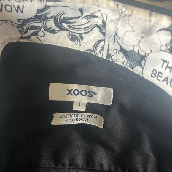 French XOOS Shirt funky print detailing size 1 - Picture 5 of 8